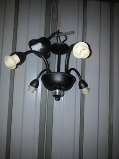 Люстра 4 плафона (продажа, обмен)