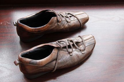 Мокасины Mascotte, цвет кофейный, кожаные