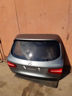 Крышка багажника Мерседес GLC серая