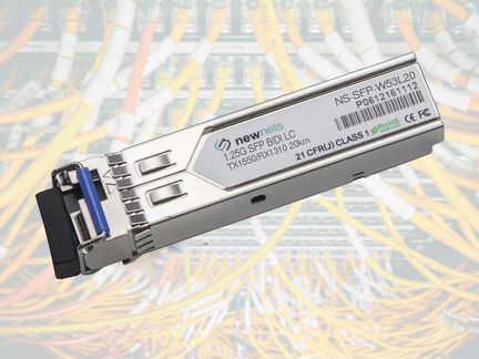 WDM 20 км 1G Оптический трансивер SFP 1550/1310