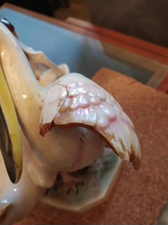 Статуэтка германия Пеликаны реставрация