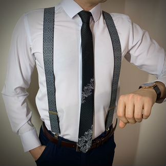 Галстук мужской ручной работы