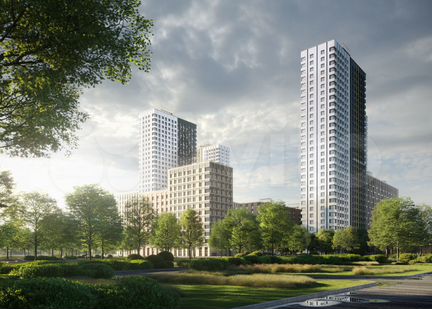 2-к квартира, 41.4 м², 22/30 эт.
