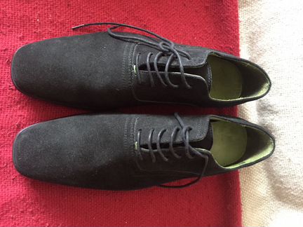 Туфли мужские замша manfield