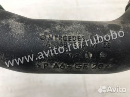 Патрубок интеркулера Mercedes A Class W168