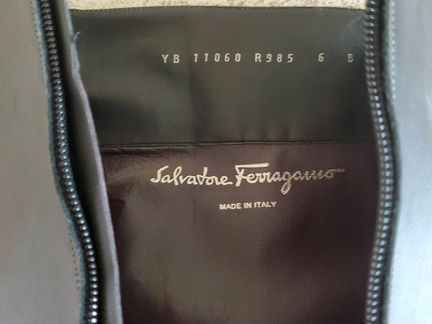 Осенние сапоги Salvatore Ferragamo оригинал