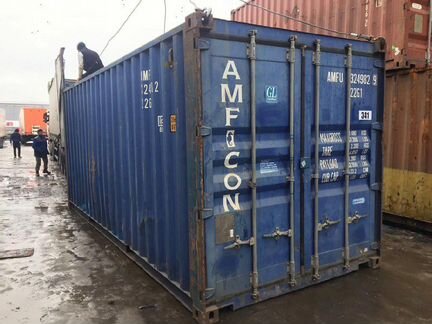 Морской контейнер 20 фут бу в Москве