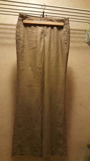 Брюки летние, льняные. Немного бу