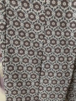 Штаны topshop, штаны укорочённые с принтом