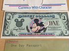 Коллекция современных денег Дисней Disney Dollar