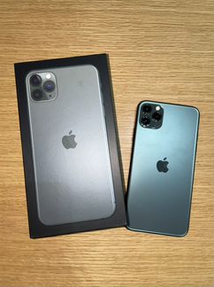 iPhone 11 pro MAX 256 зеленый (midnight green)