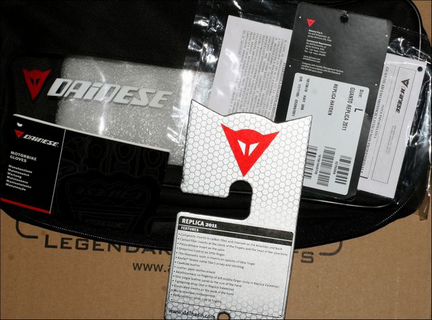 Перчатки коллекционные Dainese Nicky Hayden L