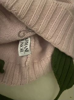 Шапка для девочки зимняя Армани оригинал