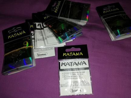 Крючки на карпа, карася Katana и Kamatsu