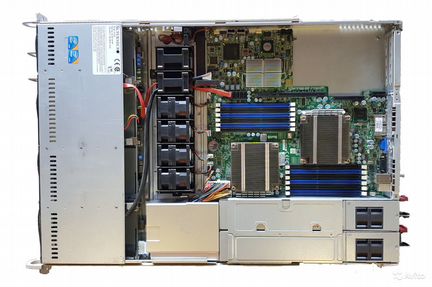 Сервер бу Supermicro SYS-6018R-WT E5-2650v3 48 Gb