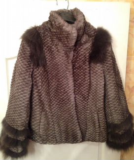 Шубка женская из меха кролика