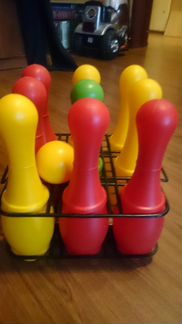 Кегли для игрушечного боулинга
