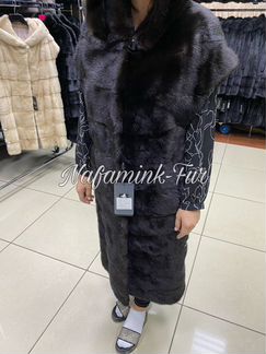 Норковая жилетка