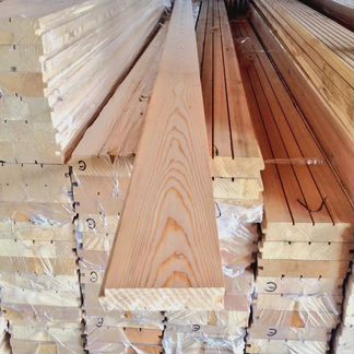 Доска пола из лиственницы 20 х 120 х 2м