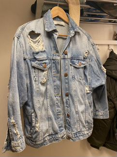Джинсовая куртка zara
