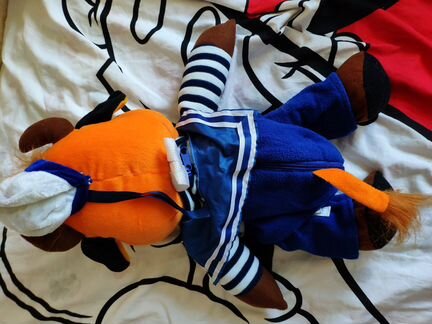 Игрушка рюкзак Корова, бычок