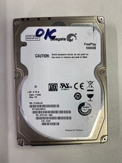 Диск 2.5 бу Seagate Freeplay 1tb st1000lm010 43 ч