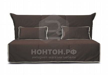 Диван аккордеон Крокус темно-коричневый