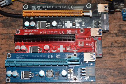 Райзеры usb 3.0 VER 009S/007S/006 (все для майнинг