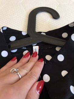 Платье в горошек