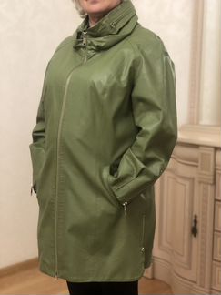 Кожаный плащ