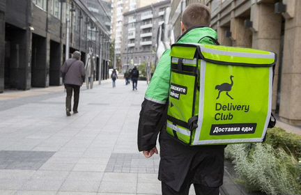 Курьер доставка Delivery Club работа