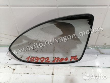 Зеркальный элемент левый Chevrolet Cruze J300