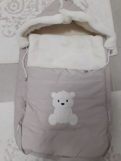Конверт зимний, одеяло и подушка в кроватку в