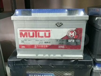 Аккумулятор Mutlu SFB 75ач