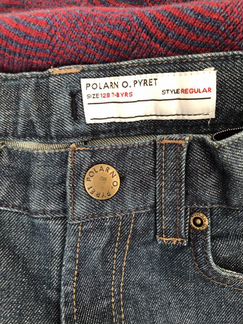 Новые джинсы polarn o pyret