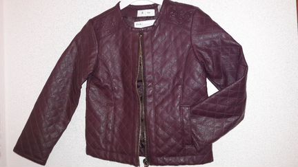 Куртка кожаная р.104