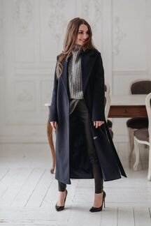 Пальто из натуральной шерсти