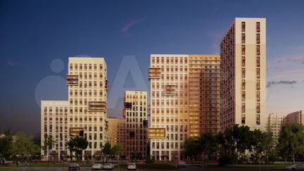 3-к апартаменты, 84.1 м², 14/24 эт.