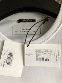 Balmain Футболка Оригинал Portugal