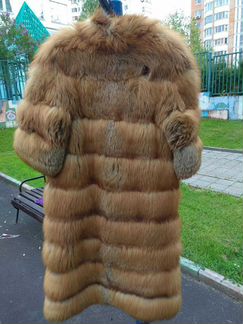 Шуба лиса огневка