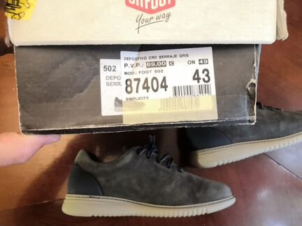 Ботинки замшевые мужские 43размер Испания