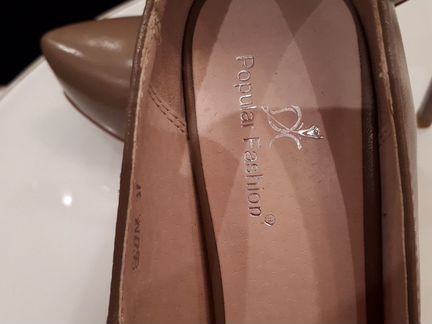 Туфли 37 р, новыеф -мыPopular Fashion,каблук 11 см