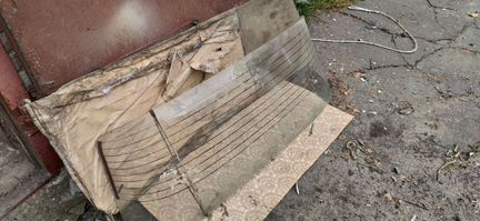 Лобовое стекло (переднее + заднее). Москвич