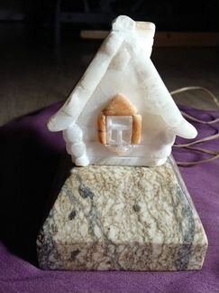 Ночник винтажный каменный