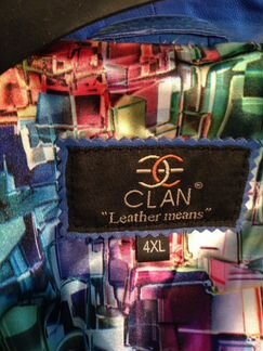 Куртка кожаная,новая