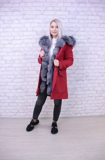 Парка женская 90см