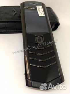 Vertu Signature S Design Ultimate Pure Black