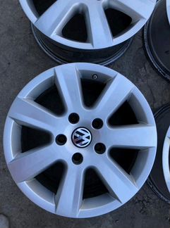 Диски бу оригинал R17 LU на VW Touareg