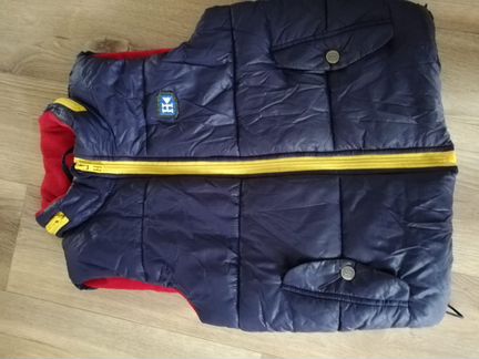 Утеплённый жилет детский heach 122-128