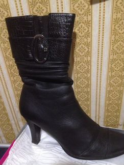 Демисезонные сапоги кожа в идеале 38